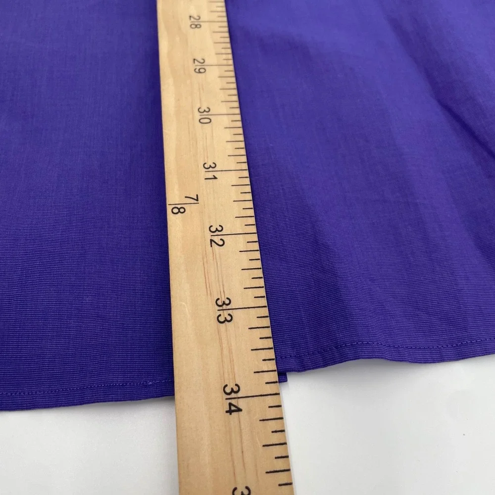 Banana Republic Button Down Mens L Tall Purple Stretch Slim Fit Dress Shirt NWT